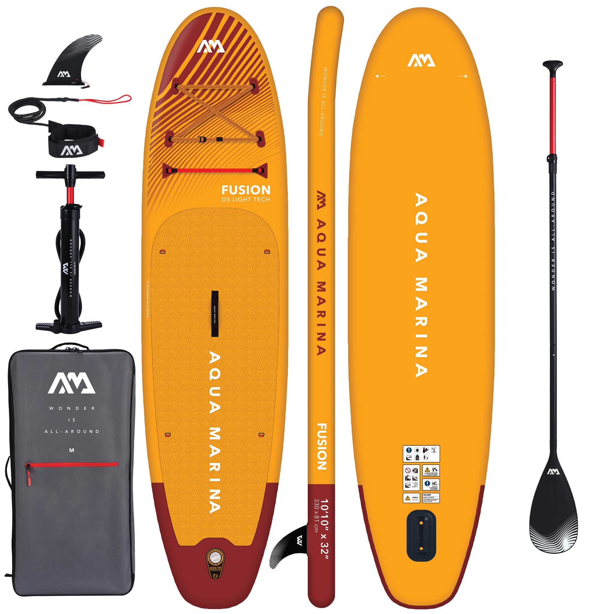 Aqua Marina  - Fusion 10'10" x 32" Inflatable